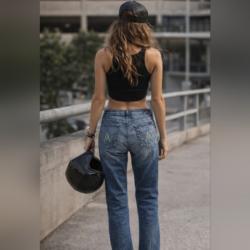 Vintage 7 For All Mankind A Pocket Embellished Jeans